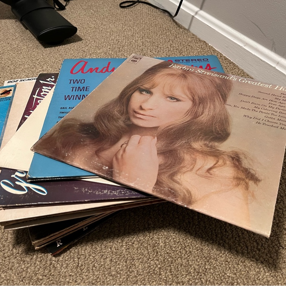 Vinyl records, assorted collection